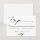 Response Card Wedding Bedankkaart (Voorkant / Achterkant)