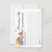 Response Kaart Baby shower (Voorkant)