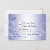 Response rsvp strand bruiloft (Achterkant)