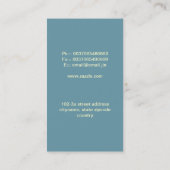 Responsive Elegant Visitekaartjes (Achterkant)