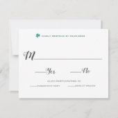 Responskaart Aankondiging (Achterkant)