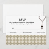 Responskaart Heilige Communie Kaart (Voorkant / Achterkant)