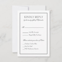 Responskaart RSVP Kaartje