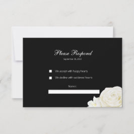 Responskaart RSVP Kaartje