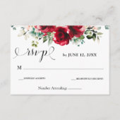 Responskaart RSVP Kaartje (Voorkant)