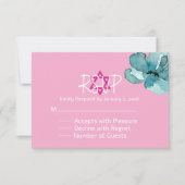 Responskaart RSVP Kaartje (Voorkant)
