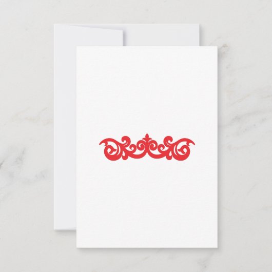 Responskaart RSVP Kaartje (Voorkant)