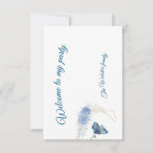 Responskaart RSVP Kaartje (Voorkant)