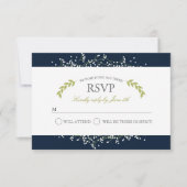 Responskaarten voor Sweet Baby's RSVP Kaartje (Voorkant)
