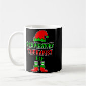 Resratory Therast Elf Resratory Therapy Christmas Koffiemok (Links)