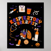Resratory Therast Shirt Halloween Resratory Theras Poster (Voorkant)