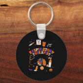 Resratory Therast Shirt Halloween Resratory Theras Sleutelhanger (Voorkant)