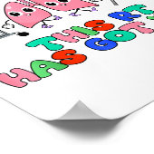 Resratory Therast Valentine’s Day Design Lung Squa Poster (Hoek)