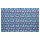 "Rest and Relaxation", Deco Italy Greyhound Blue Stof (Fat Quarter)