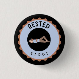 Rest badge ronde button 3,2 cm