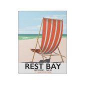 Rest Bay-brug einde Wales Notitieblok (Linkerzijde)
