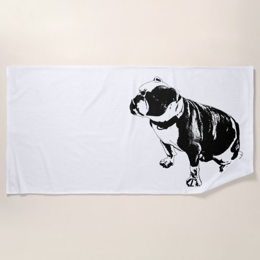 Rest Finds a Seat Strandlaken (Voorkant)