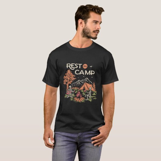 Rest in Camp T-shirt (Voorkant volledig)