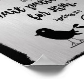 Rest in de Lord Bible Verse Poster (Hoek)