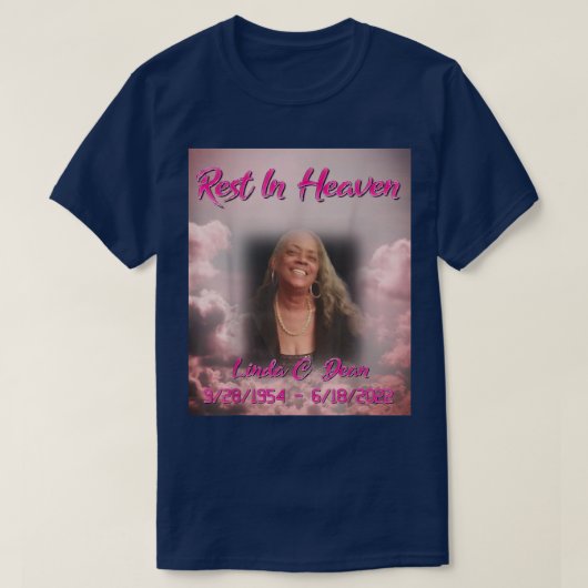 Rest In Heaven T-shirt (Design voorkant)