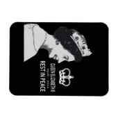 Rest in Peace Elizabeth Magneet (Horizontaal)