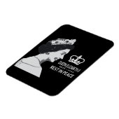 Rest in Peace Elizabeth Magneet (Linkerzijde)