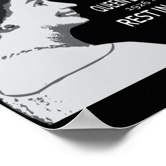 Rest In Peace Elizabeth Poster (Hoek)