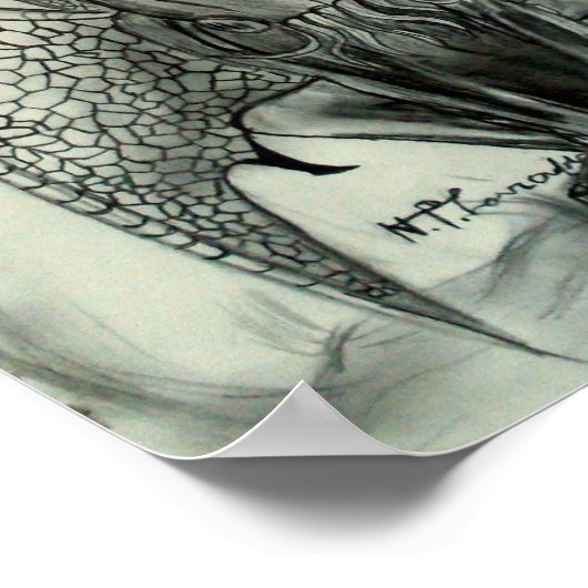 Rest in Peace H.P. Lovecraft Poster (Hoek)