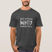 Rest in Peace MH17 T-shirt (Voorkant)