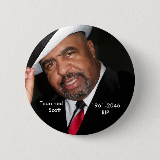 REST IN PEACE (RIP)-BUTTONNEN RONDE BUTTON 5,7 CM (Voorkant)