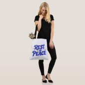 Rest in peace tote bag (Op model)