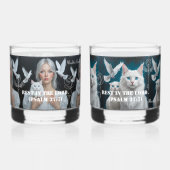 Rest in the Lord. (Psalm 37:7) Whisky Glas (Voorkant)