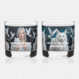 Rest in the Lord. (Psalm 37:7) Whisky Glas