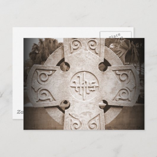 Rest in vrede briefkaart (Voorkant / Achterkant)