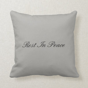Rest in vrede - Gothic Pillow Kussen