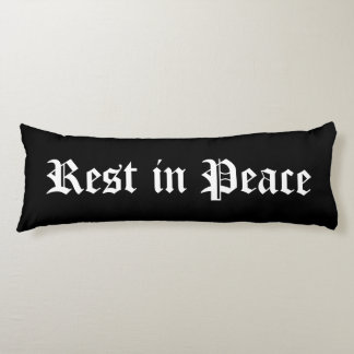 Rest in vrede lichaamskussen