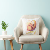 Rest is Cosmic Kids - Cute Sleeping Baby Kussen (Stoel)
