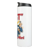 Rest is een woord met vier letters (zakenman) thermosbeker (Geroteerd rechts)