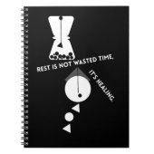 Rest Is Not Wasted Time – Healing Journal Notitieboek (Voorkant)