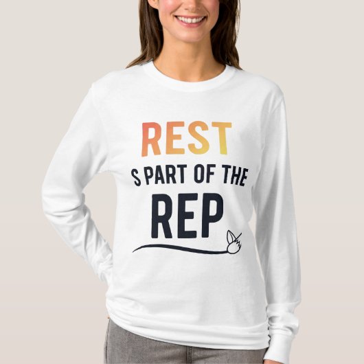 Rest is onderdeel van de Rep – Fox Tail Edition T-shirt (Voorkant)