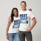 Rest is onderdeel van The Rise Motivatie Top (Unisex)