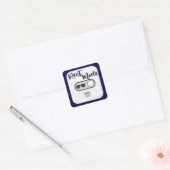 Rest Mode Activated Shirt – Relax Lifestyle Design Vierkante Sticker (Envelop)