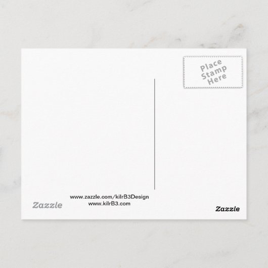 Rest op Anchor - Briefkaart (Achterkant)