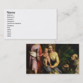 Rest op de vlucht naar Egypte, c.1515 (olie op de  Visitekaartje (Voorkant / Achterkant)