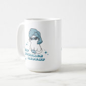 Rest, Recharge, Repeat - Selfcare and Cats Koffiemok (Voorkant links)