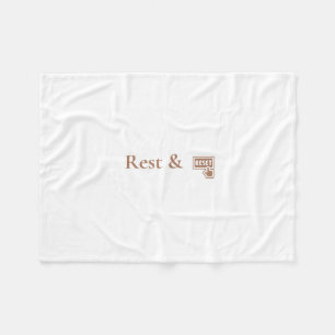 Rest & Reset Gezellige Verzorging Fleece Deken