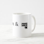 Rest & Reset Gezellige Zelfzorg Koffiemok (Voorkant rechts)