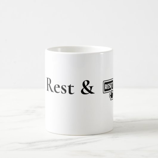 Rest & Reset Gezellige Zelfzorg Koffiemok (Center)