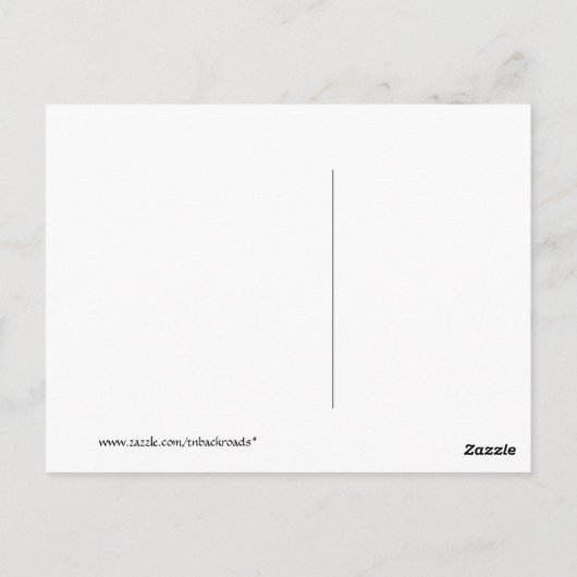 Rest Rest Rest Stop Briefkaart (Achterkant)