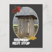 Rest Rest Rest Stop Briefkaart (Voorkant)